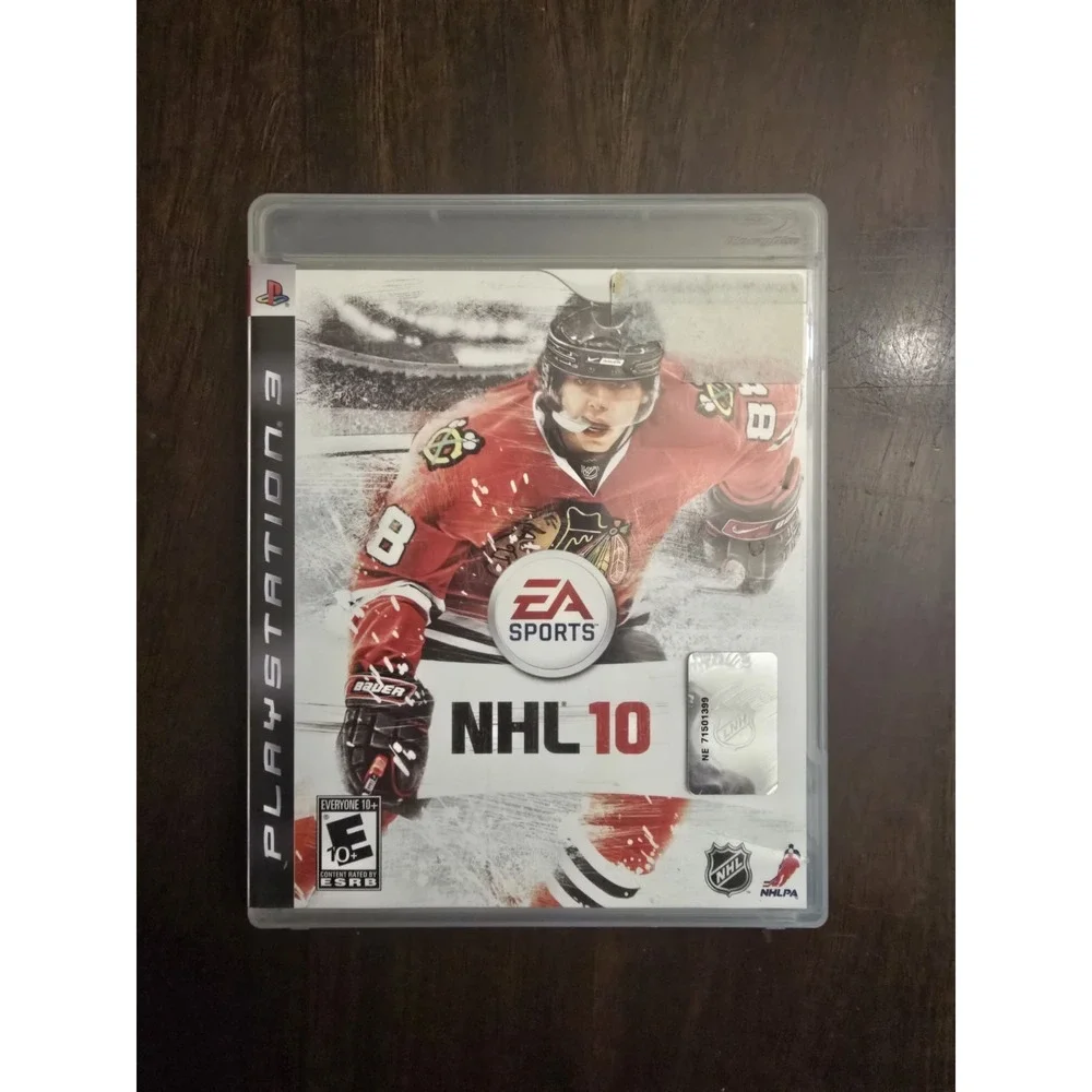 NHL 10 (Sony PlayStation 3, 2009) Hockey Video Sports Game, Used